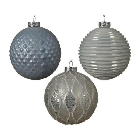 SFERA VETRO BIANCO 3 ASS